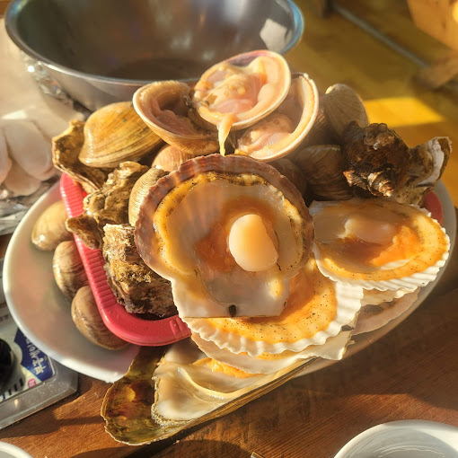 제부도 조개구이, 대하 맛집 '대하횟집'