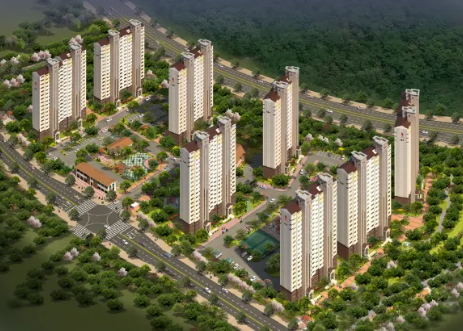 판상형 타입 아파트 배치도