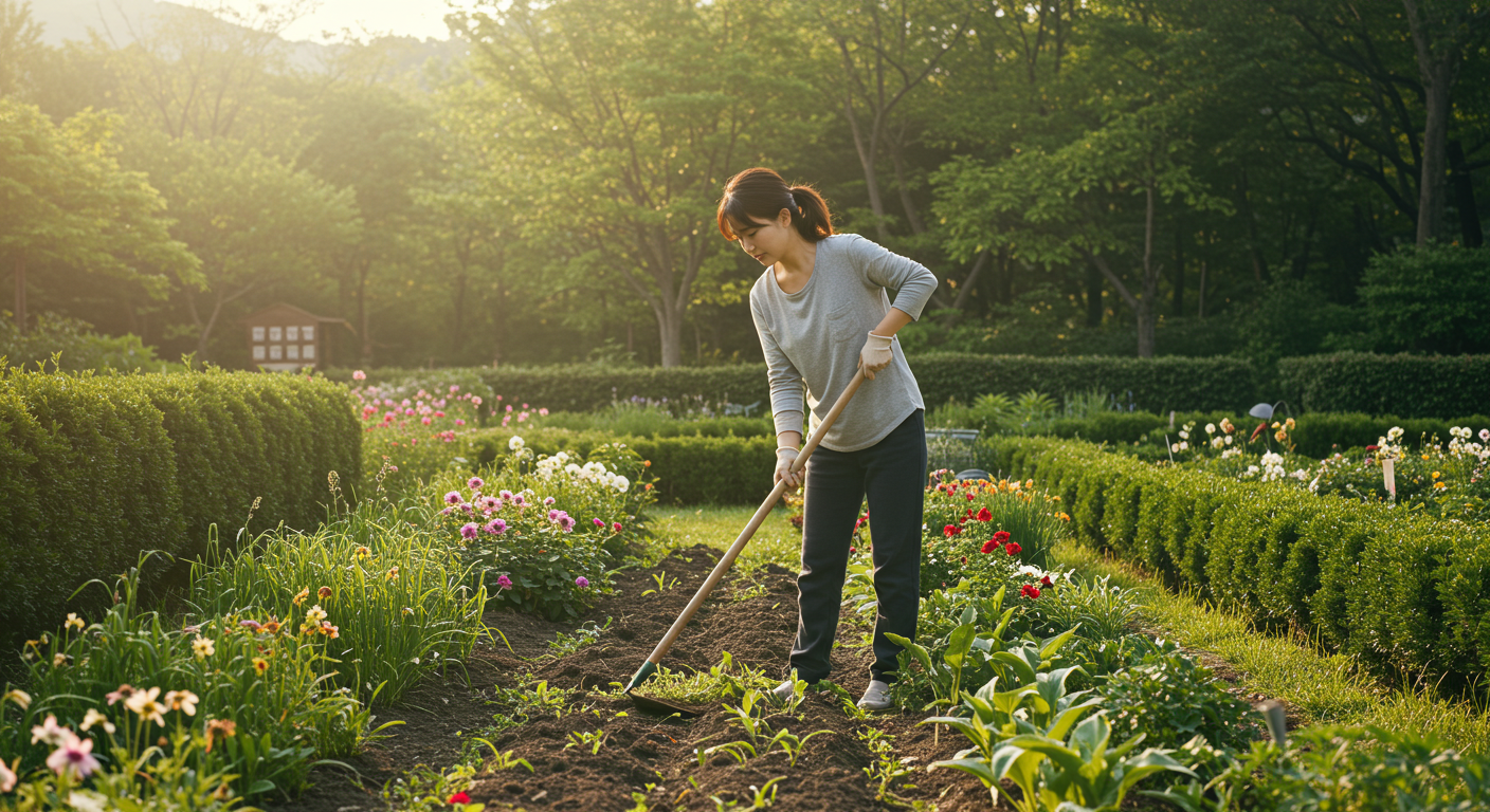 전원주택 정원꾸미기