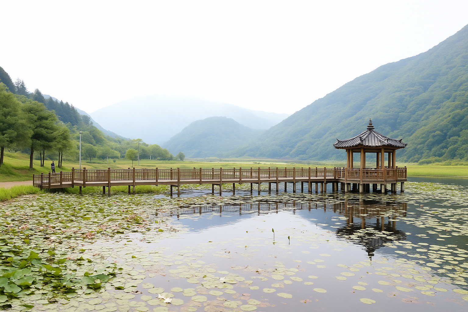 경남 고성 상리연꽃공원 사진