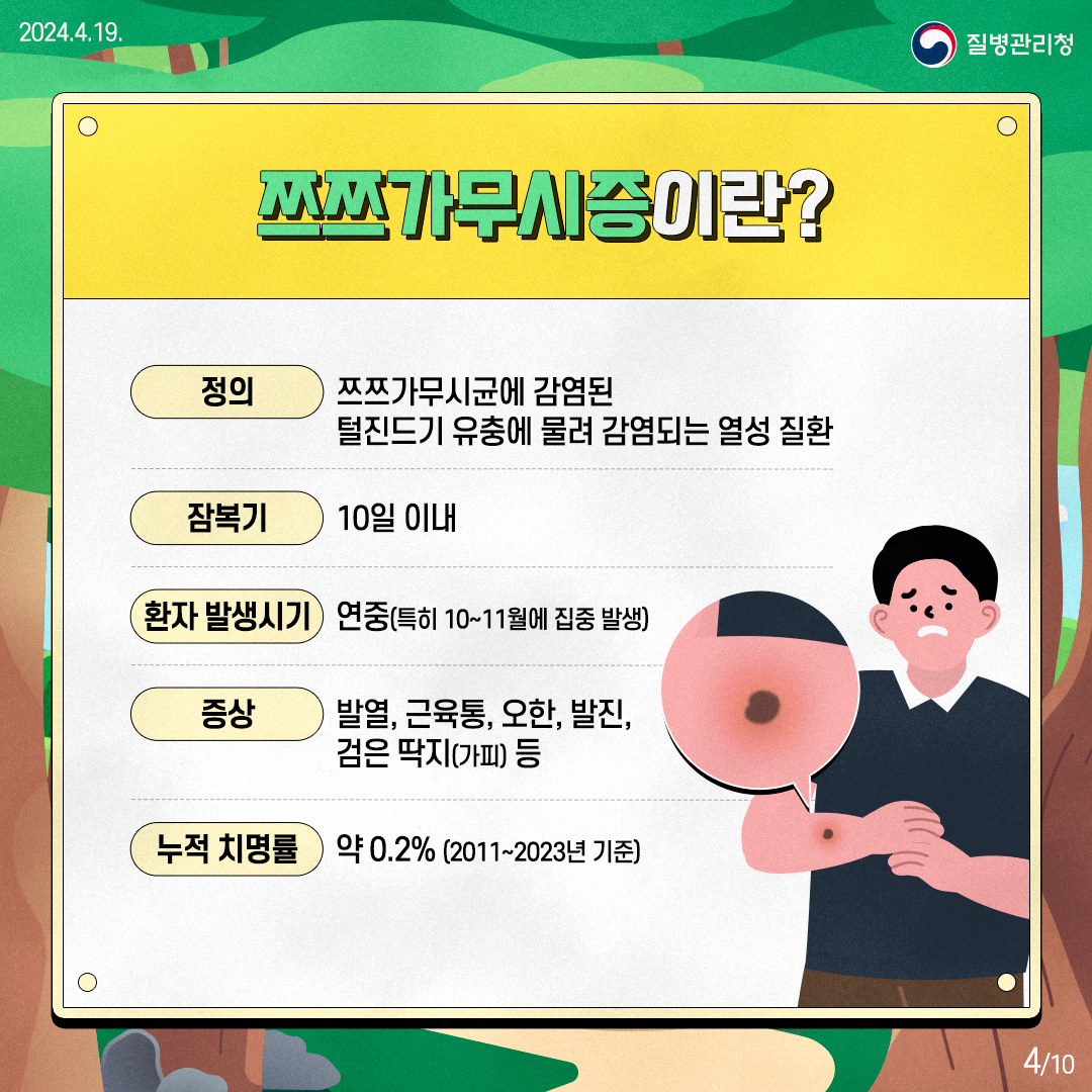 진드기 감염병 예방수칙
