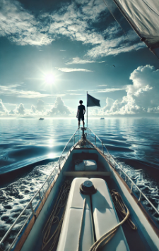 배를 타고 바다에 나가는 꿈