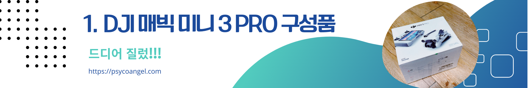 DJI 매빅 미니 3 Pro