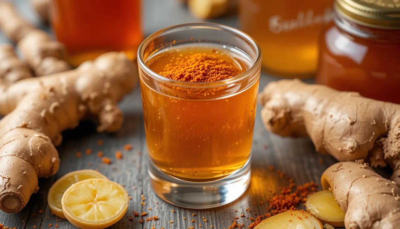 스파이시 꿀 진저샷