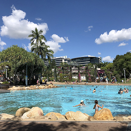 브리즈번사우스뱅크인공해변