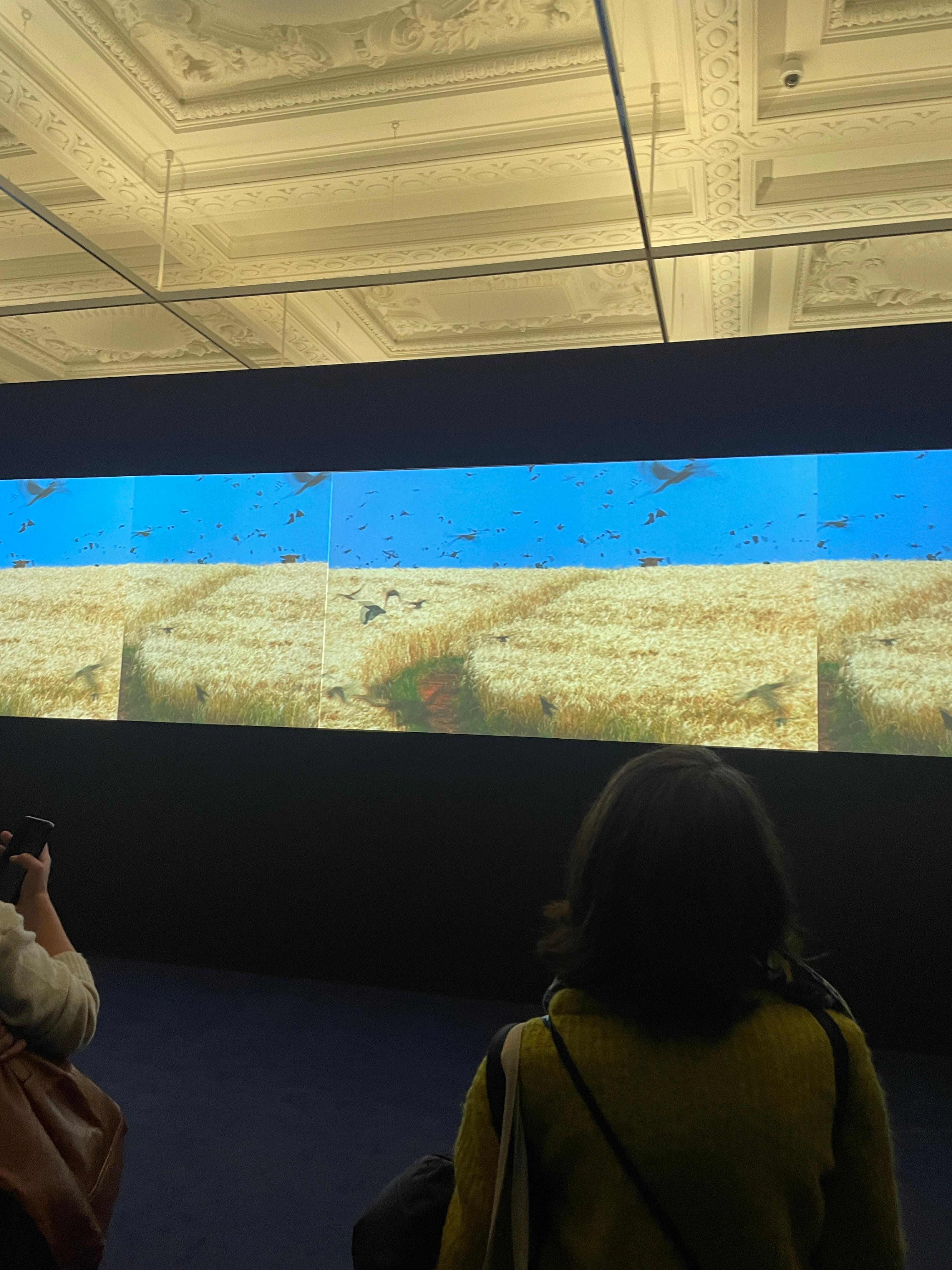 구로사와 아키라의 고흐 영화으 한 장면, 오르세 미술관