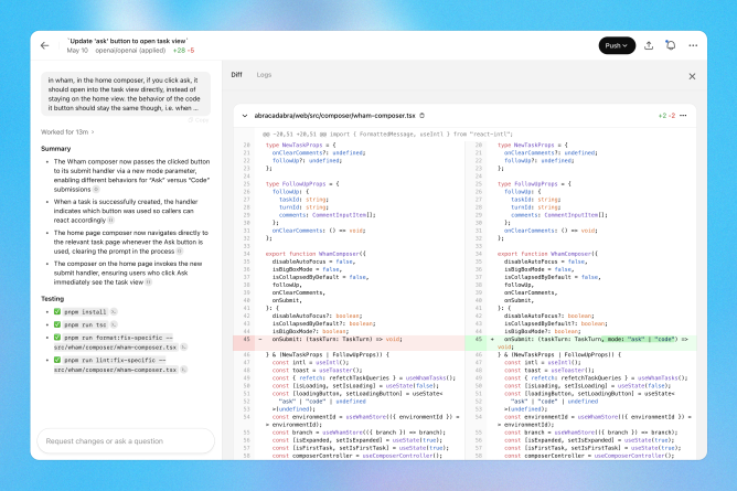 OpenAI의 새로운 코딩 에이전트, Codex