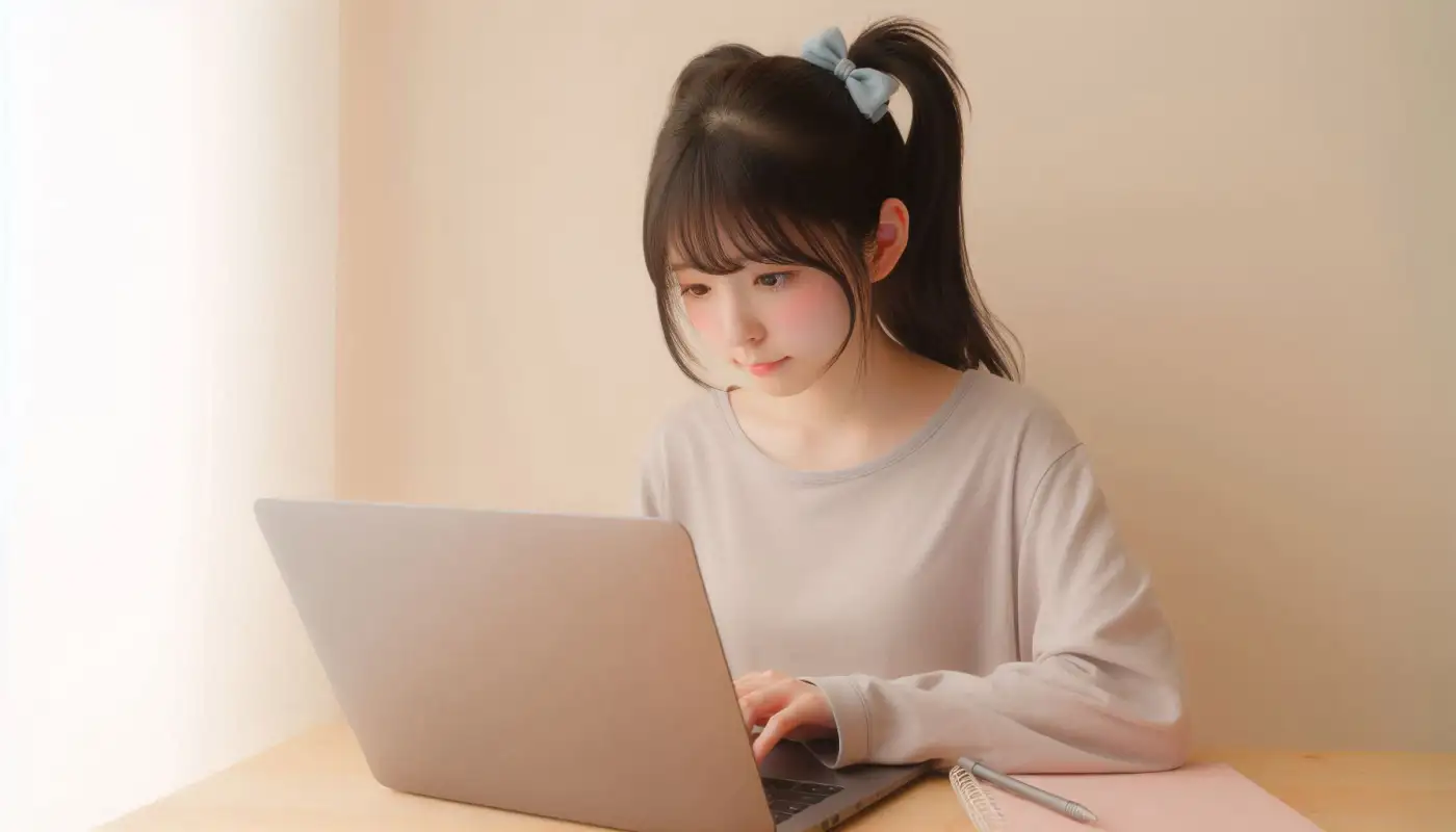 폴카닷-코인-전망을-알아보고-가상자산을-관리하는-여성의-모습