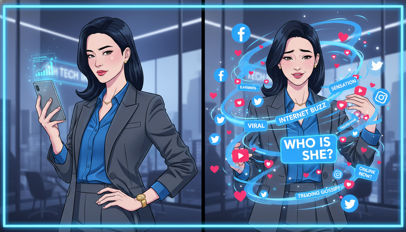 나솔사계 24기 순자의 스펙과 인스타 근황 논란을 상징하는 일러스트