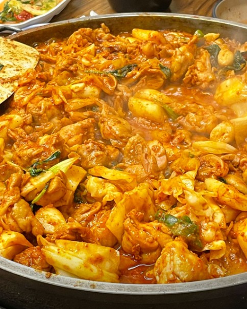 춘천통나무집닭갈비 메뉴 이미지