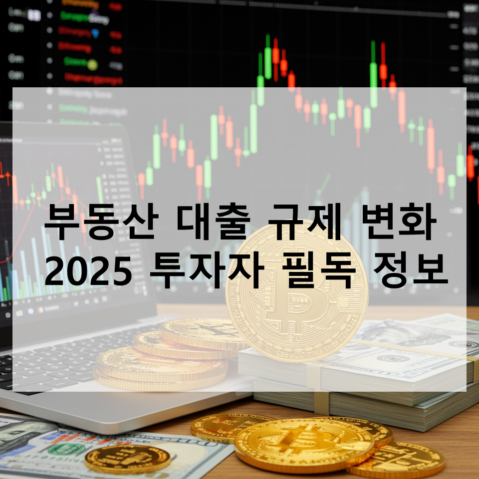 2025년 부동산 대출 규제 변화 총정리