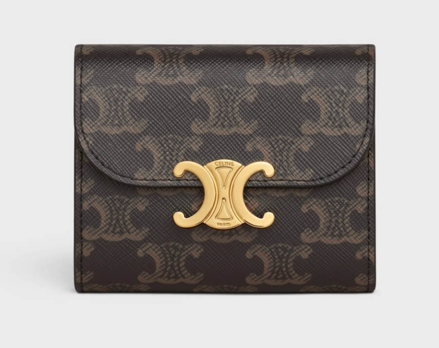 셀린느 스몰 트리옹프 플랩 지갑