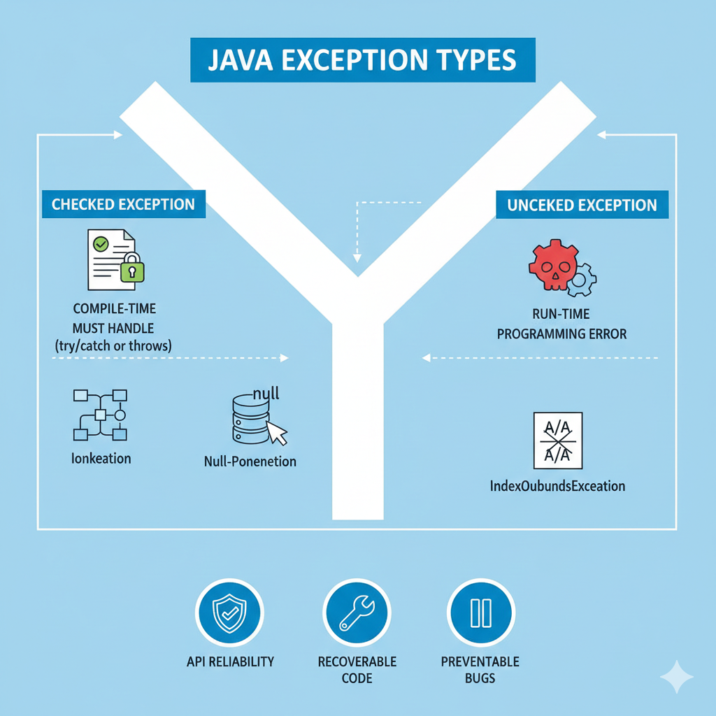 Checked vs Unchecked Exception