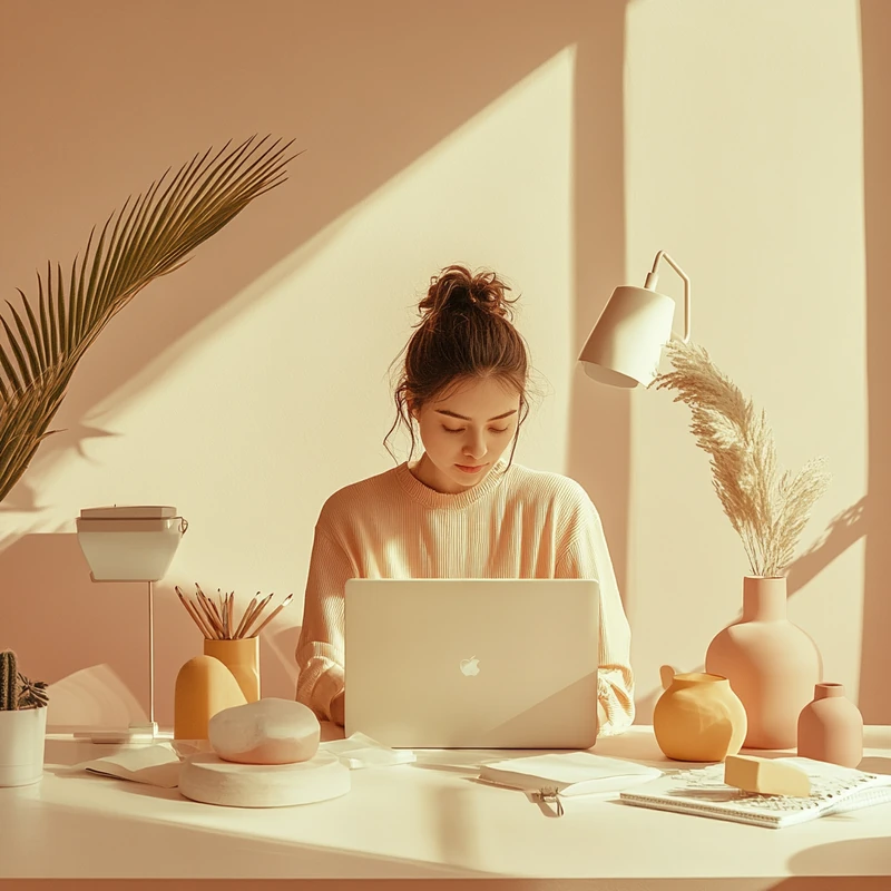 연금 투자 초보자를 위한 2025년 연금 ETF 추천 리스트와 수익률 분석을 노트북으로 확인하는 젊은 직장인, 장기 투자, 은퇴 자산 관리, 추천 ETF, 노후 대비, 미래 가치 성장이 잘 드러난 상황