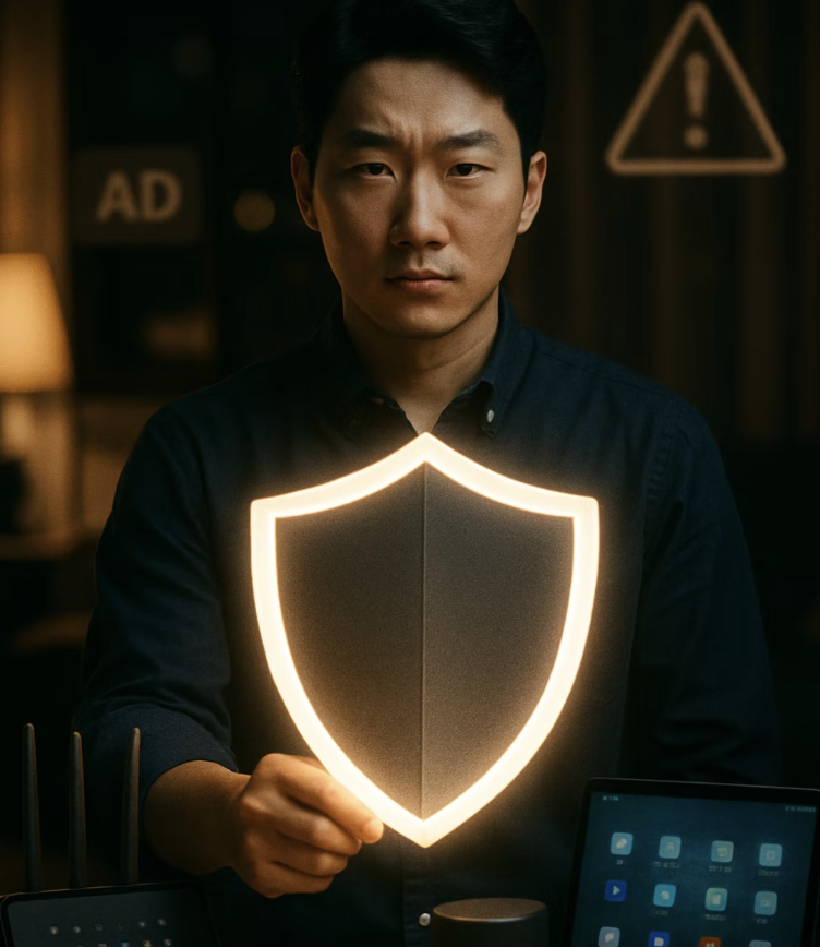 광고와 악성코드를 막는 네트워크 수호신