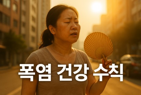 폭염 속 건강 지키기 (수박, 메밀, 매실, 콩국수, 오이, 냉국)