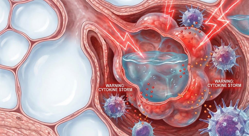 면역의 역습, 사이토카인 폭풍