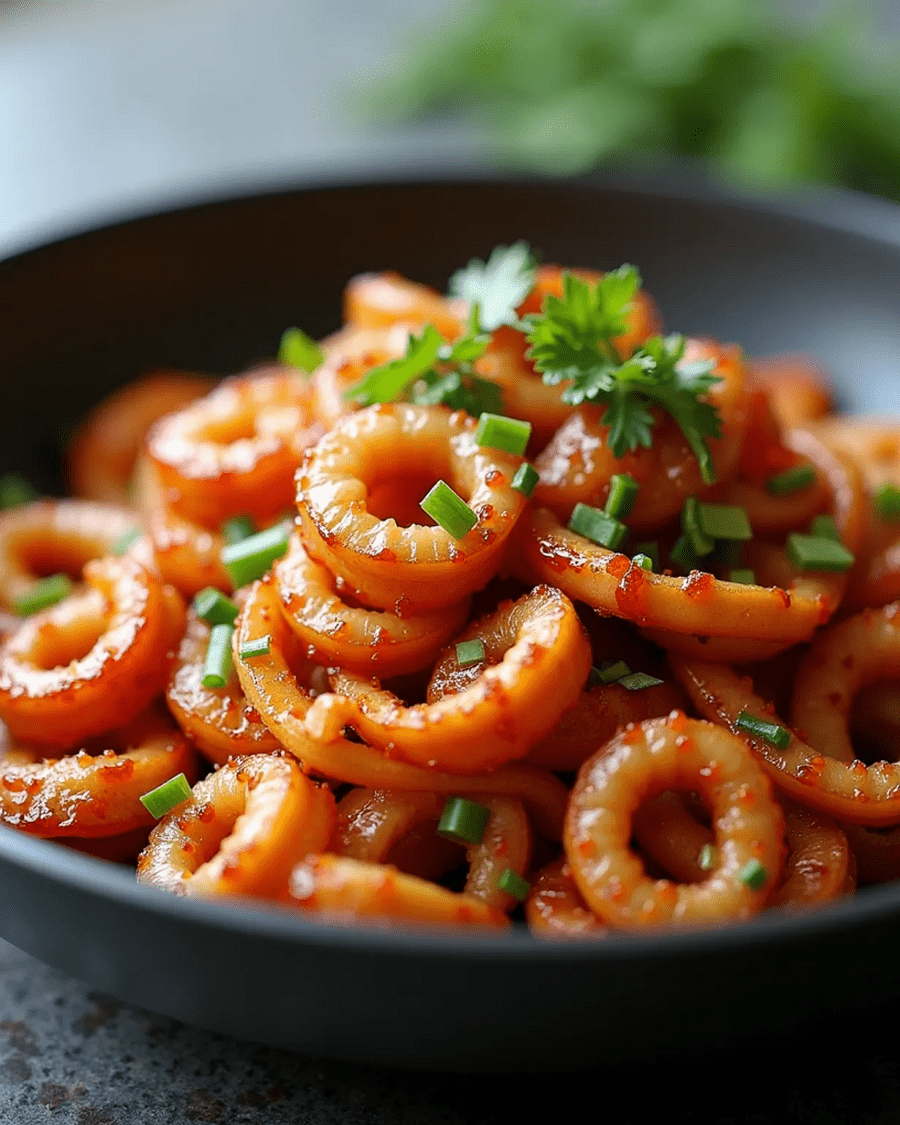 톡톡 육수 레시피 한알로 만든 오징어볶음, 낙지볶음 요리