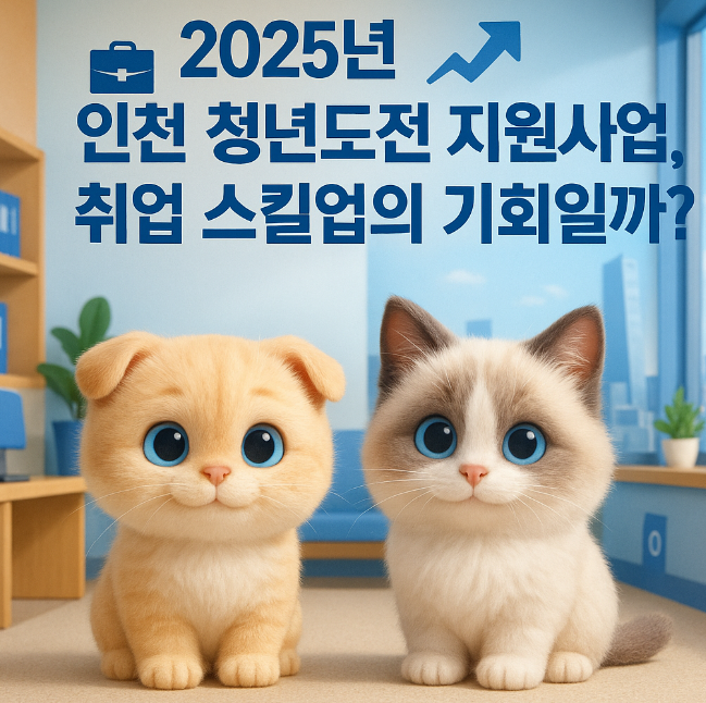 2025년 인천 청년도전 지원사업, 취업 스킬업의 기회일까?