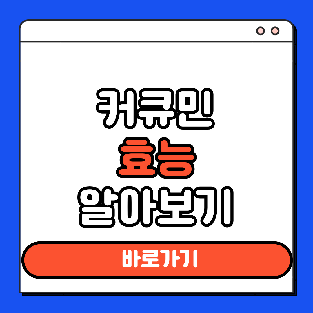 커큐민 효능