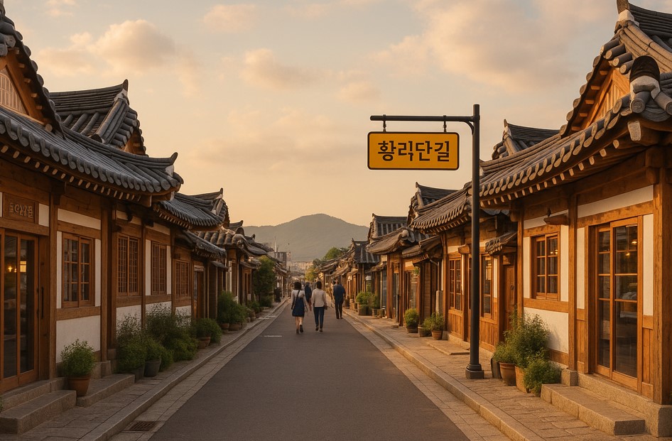 황리단길