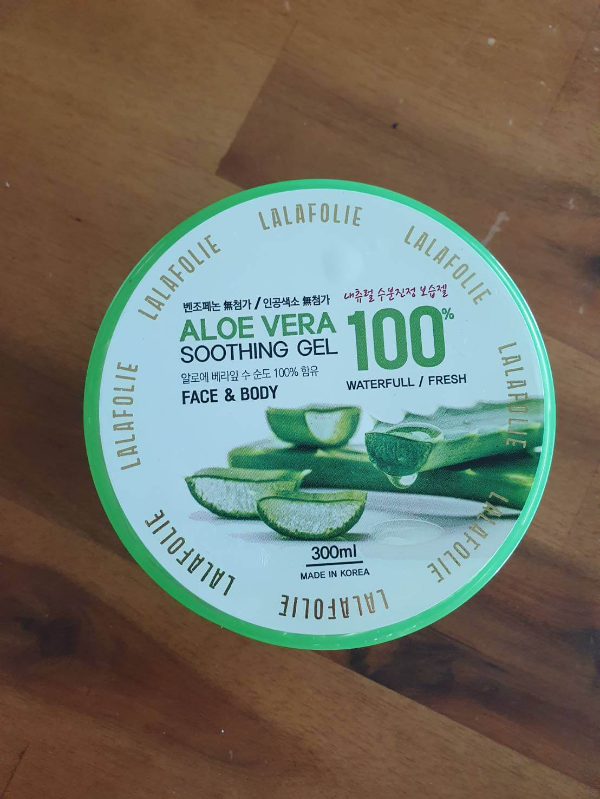 알로에 수딩젤 사진