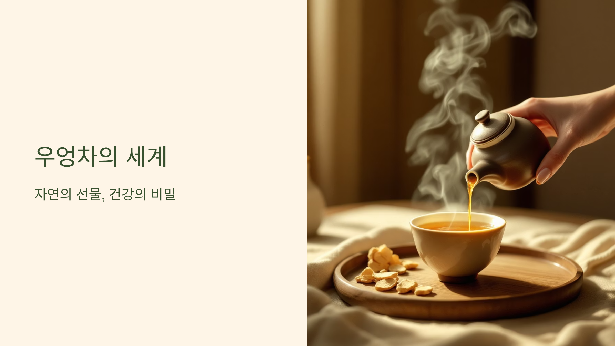 우엉차 효능과 건강 비밀 완벽정리