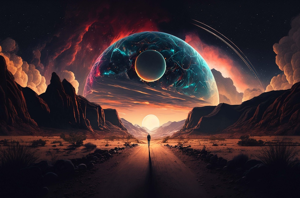 AI로 만든 초현실적인 장면