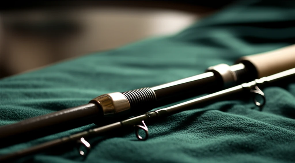 낚시대 응급 처치 및 관리법: 부러진