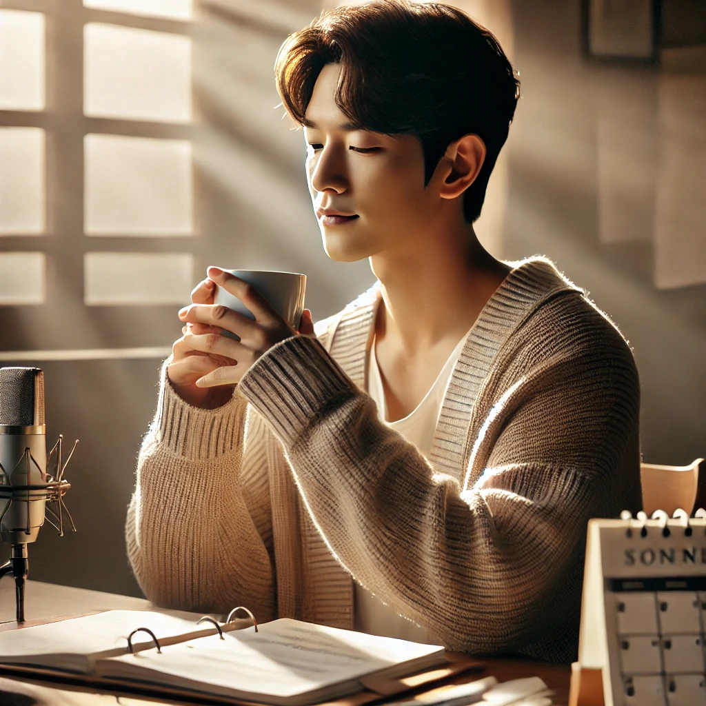 김용빈 가수의 아침 루틴