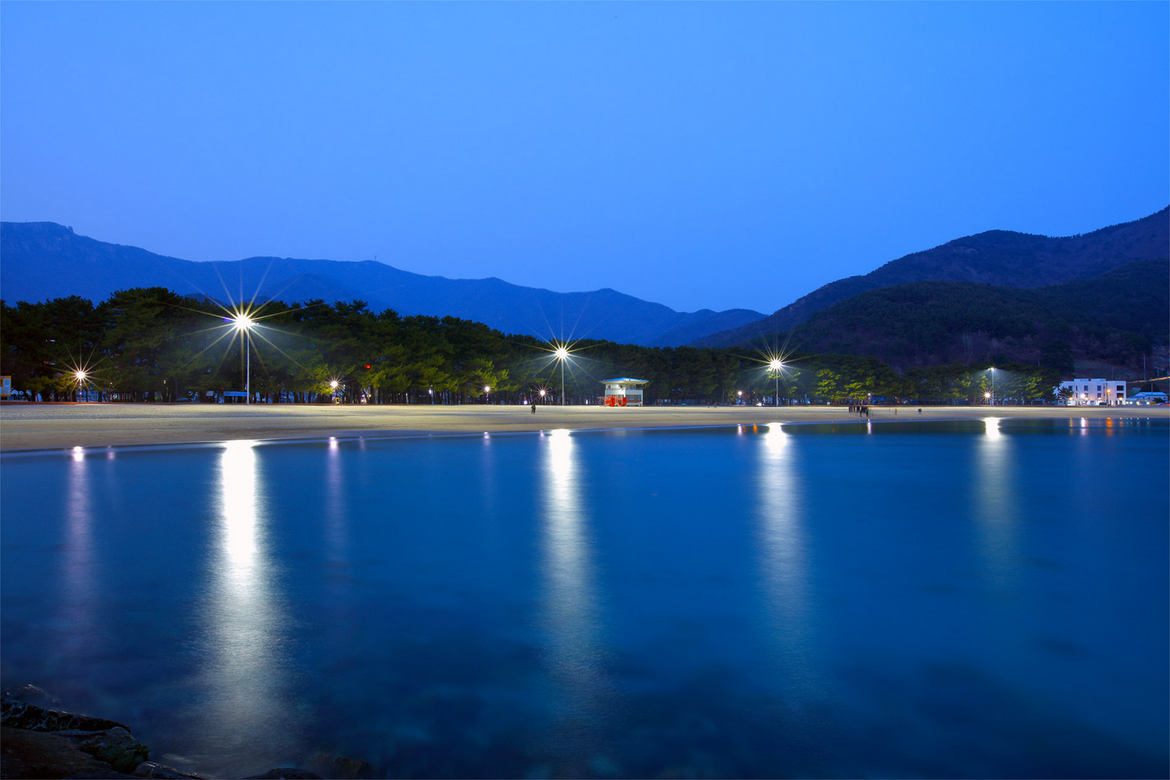 상주 은모래비치 전경