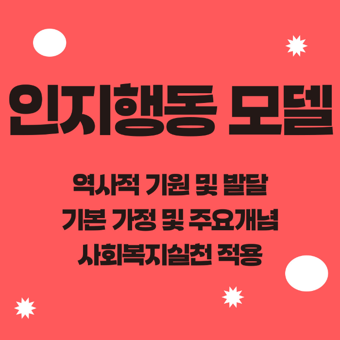 사회복지실천모델, 인지행동모델