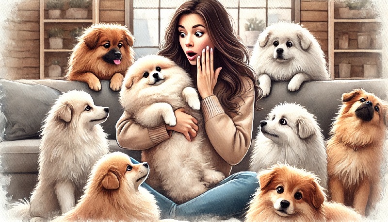 강아지 다견 가정에 대한 이미지