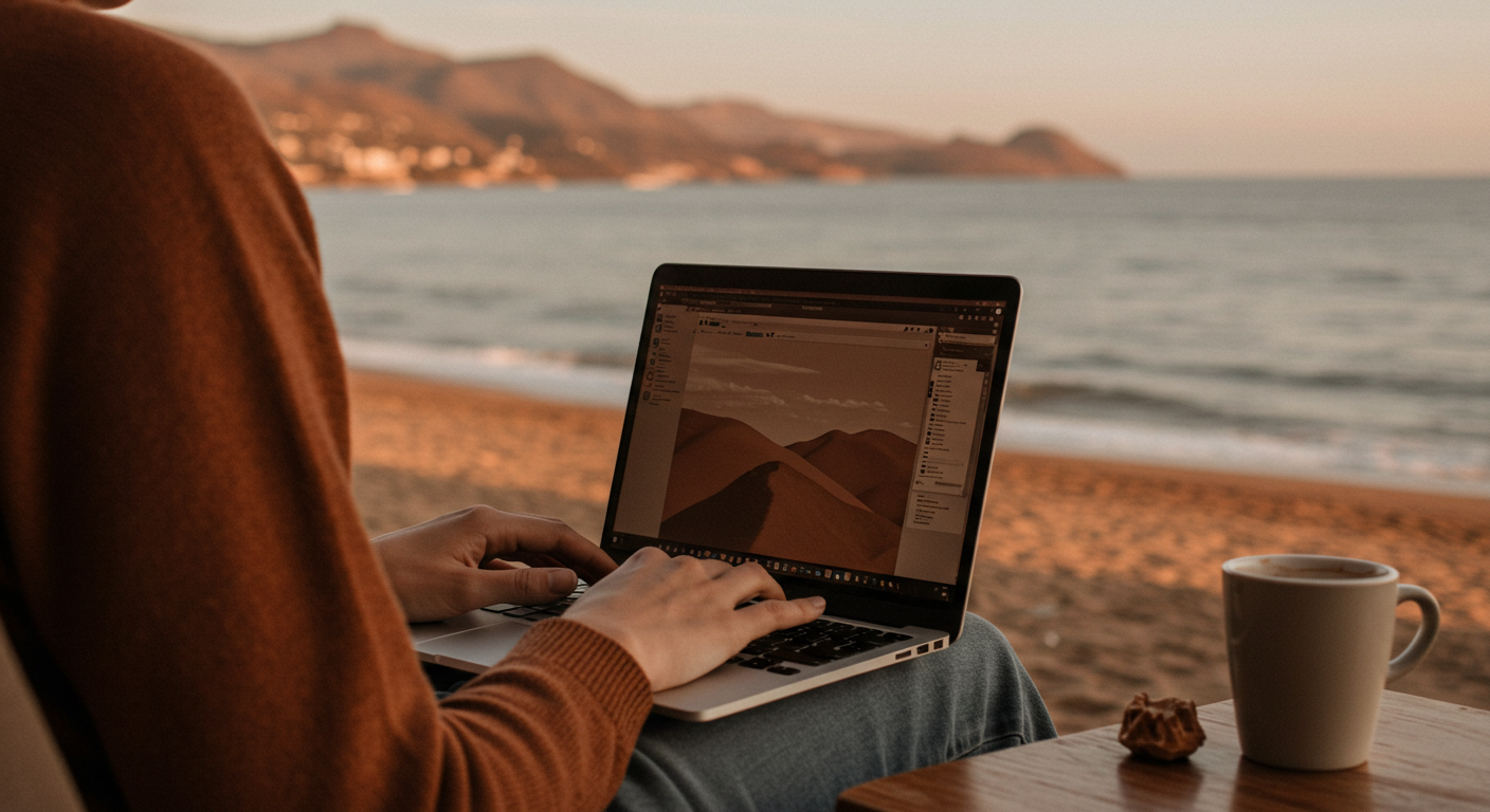 노트북 하나로 세계 여행? 디지털 노마드 뜻과 그들의 삶