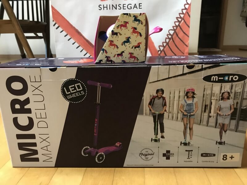 마이크로 킥보드 맥시 디럭스 LED - 상품&바람개비