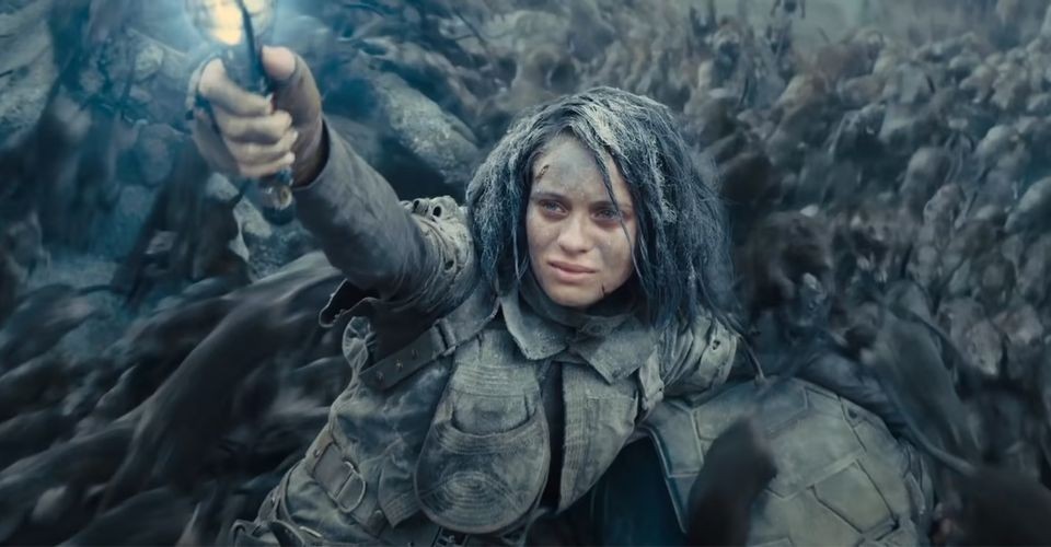 흰 조명으로 생쥐를 부르는 랫 캐쳐의 모습