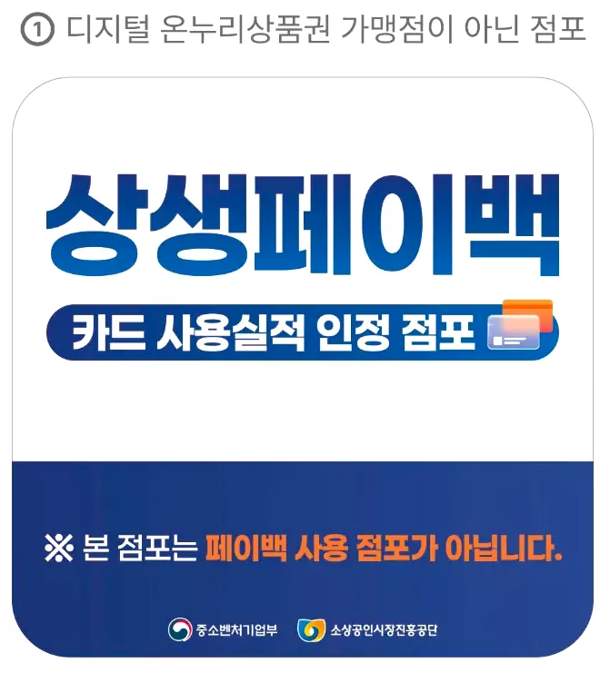 상생페이백 불인정 사용처ㅣ환급 제외되는 곳 총정리