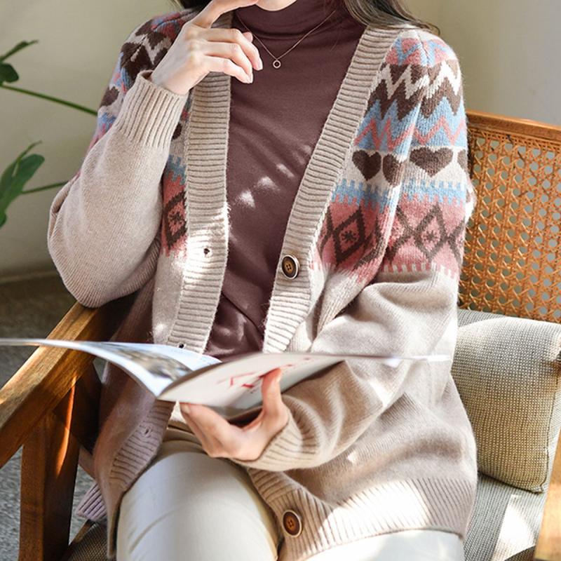 마이더스비 에센 노르딕 울 가디건