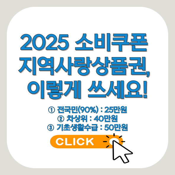 소비쿠폰-지역사랑상품권-종류확인