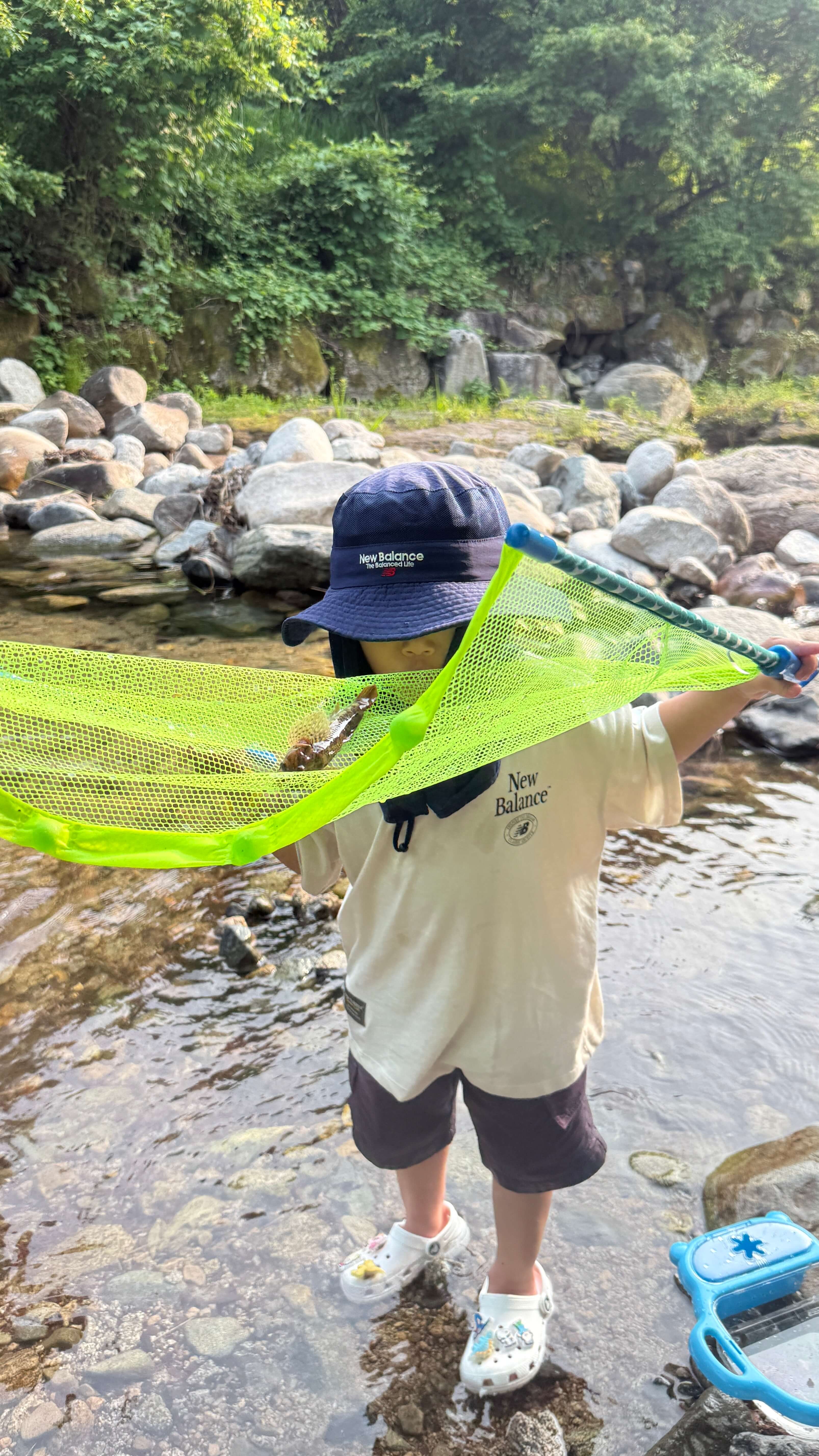 계곡 물놀이 준비물_물고기잡기 그물