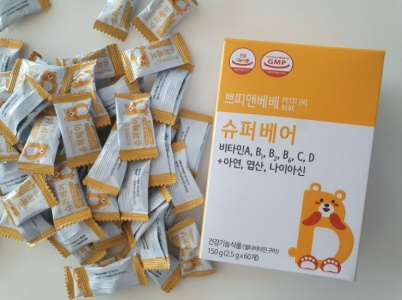 어린이영양제-쁘띠앤베베 슈퍼베어 제품 이미지