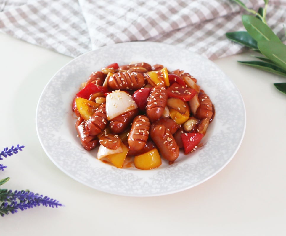 소세지야채볶음