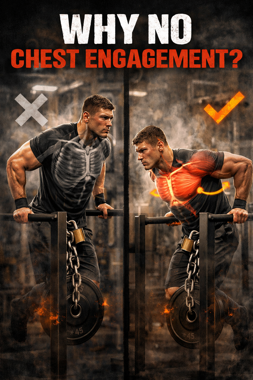 운동 기준: 딥스를 가슴 운동으로 만드는 기준