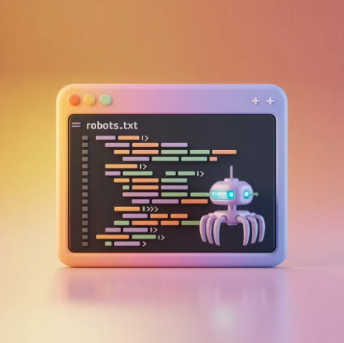 robots.txt의 이해를 돕는 예시 이미지