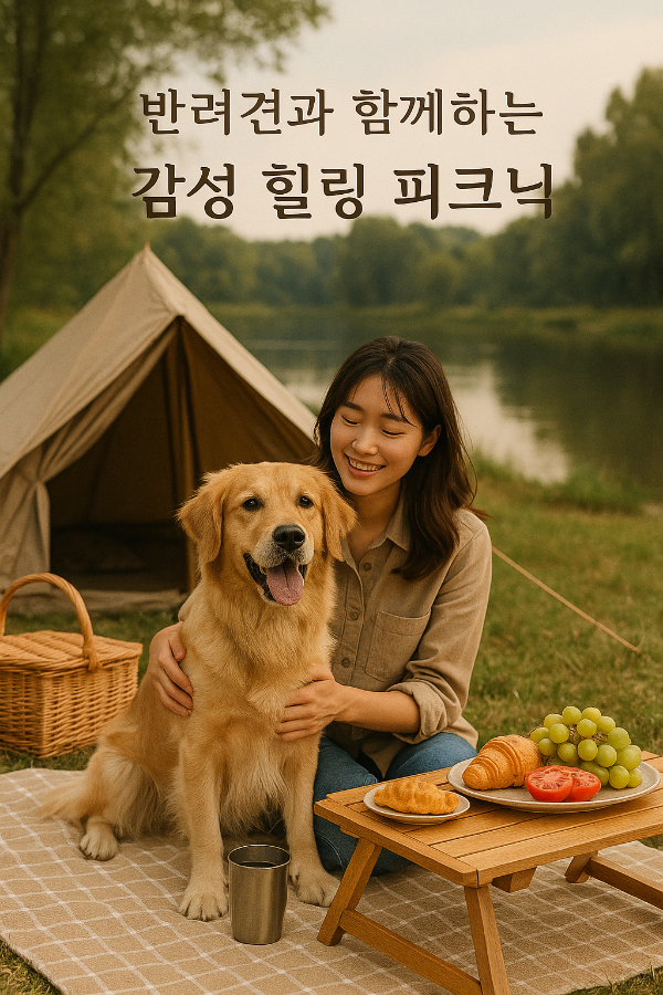 감성 캠핑&amp;피크닉 여행지 추천 4곳 - 반려견과 함께 힐링 여행 떠나자!