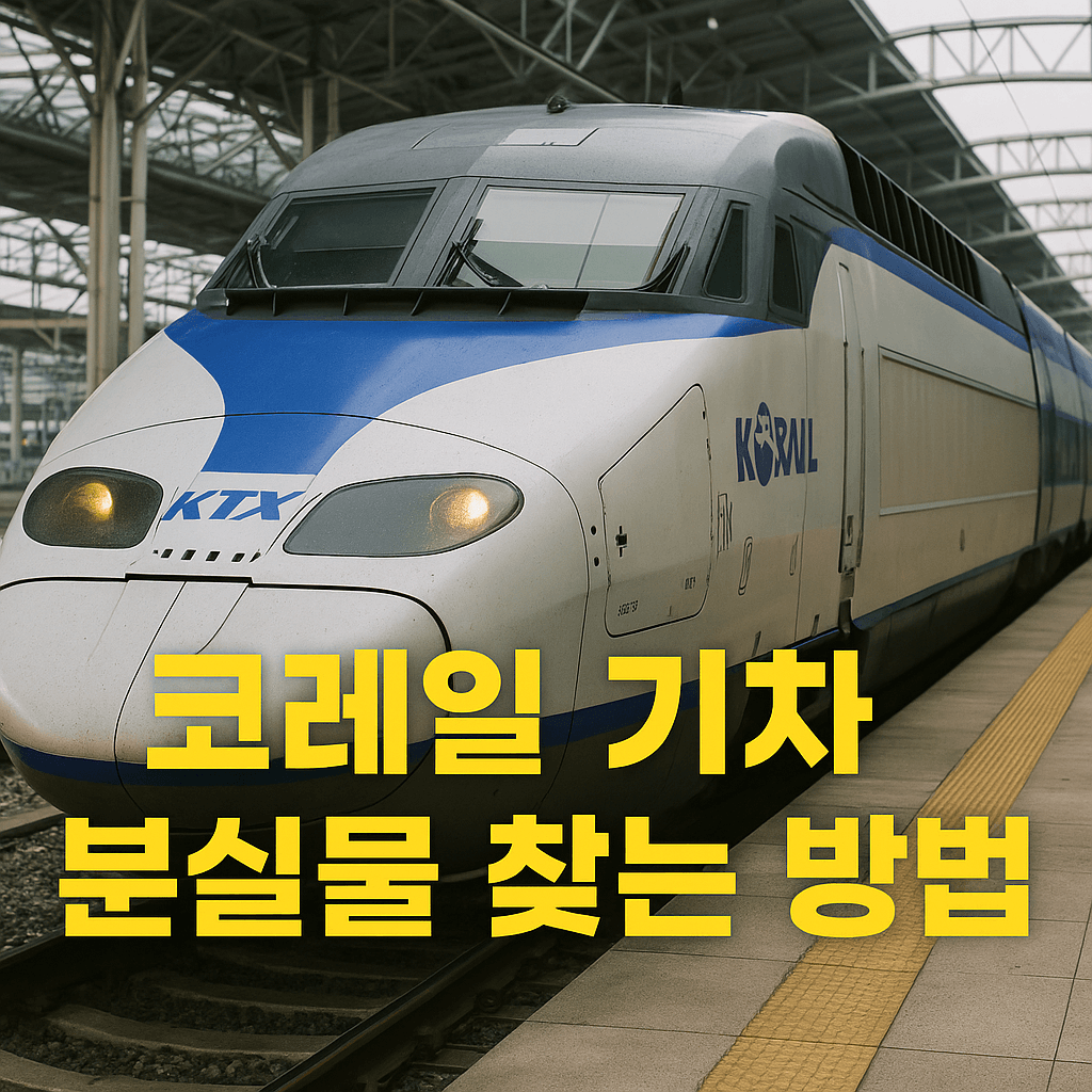코레일 기차 분실물 찾는 방법｜KTX·무궁화호 분실물센터 이용 방법부터 수령 방법까지 완벽정리