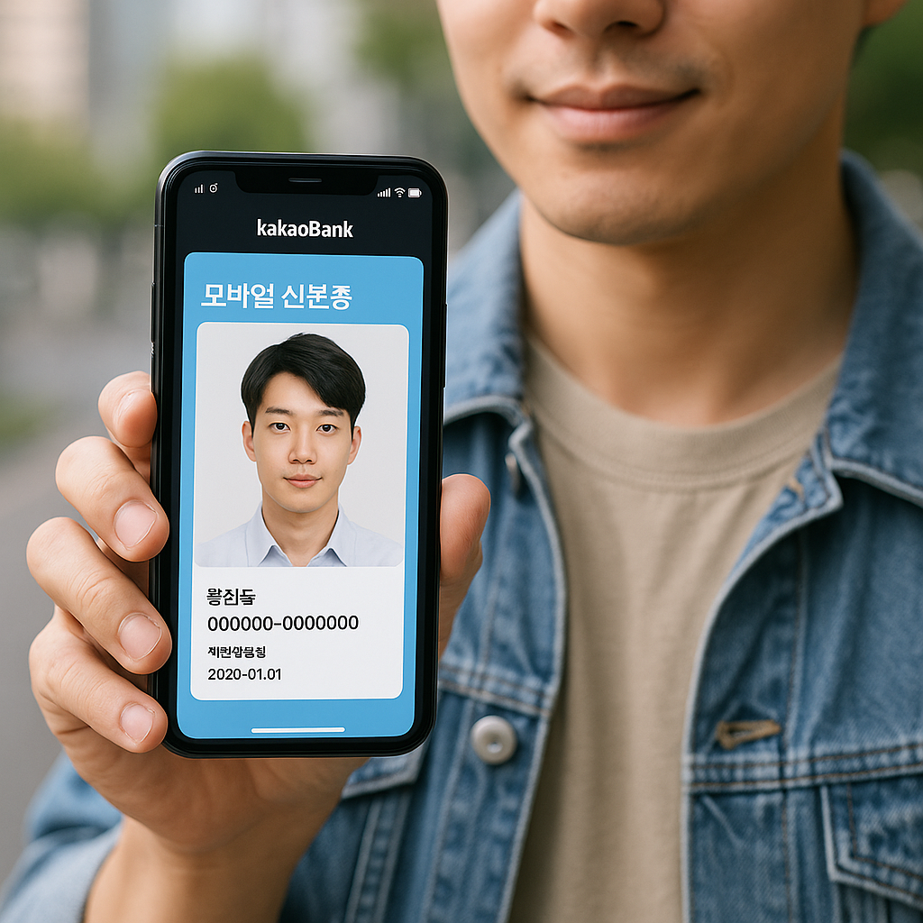 모바일 신분증 사진