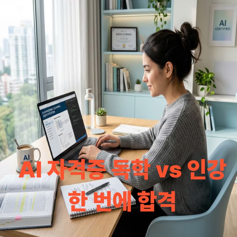 AI 자격증 독학 vs 인강 돈 낭비 안 하고 한 번에 합격