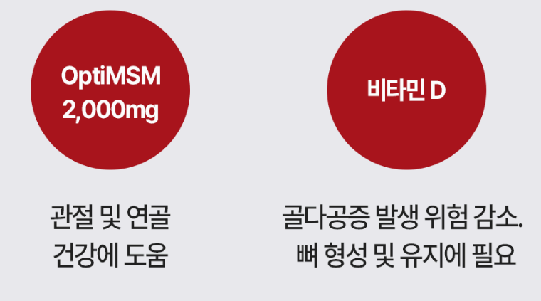 옵티머스트 관절약 효능 사진