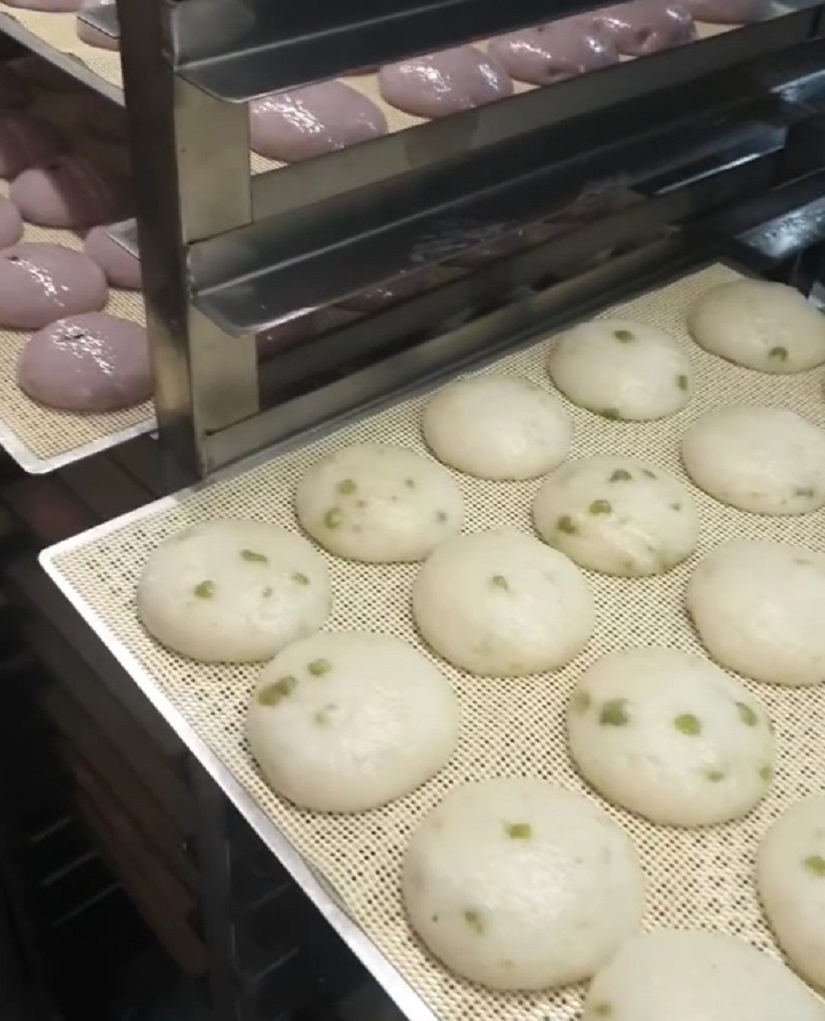 오색잔기지떡